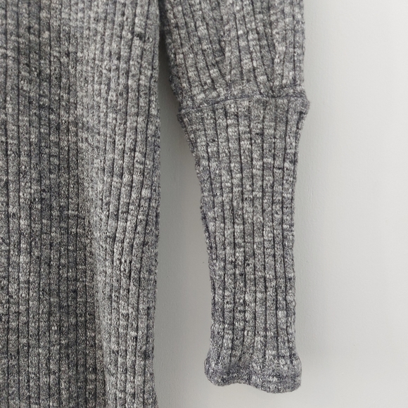 Madewell Ribbed Bubble-Sleeve Dress - Picture 5 of 16